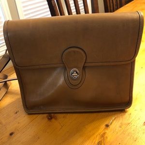 Vintage Coach messenger bag.